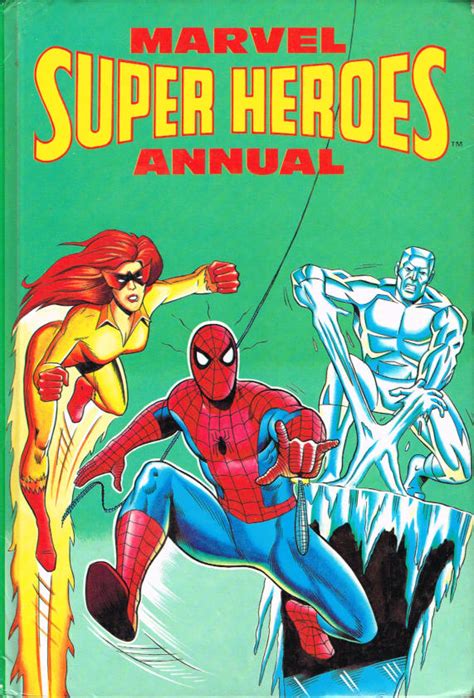 Marvel Super Heroes Annual Uk In Comics And Books Books Novels