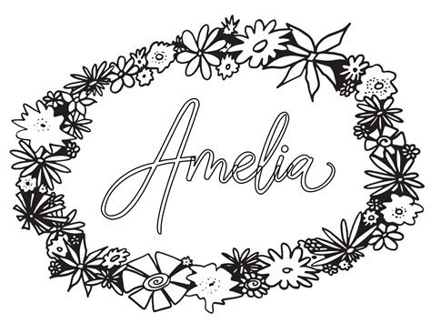 10 Amelia Coloring Pages Free Printables — Stevie Doodles