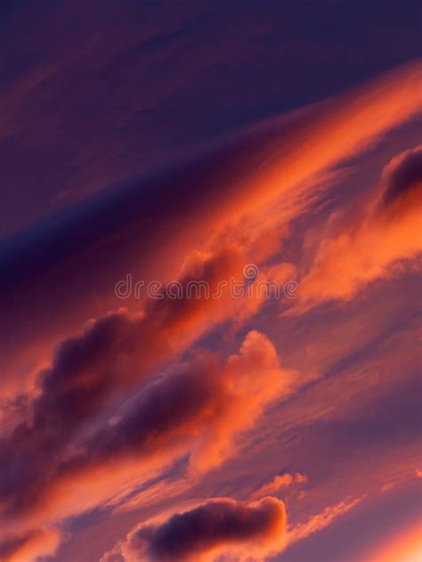 Pink Clouds Stock Photo Image Of Dramatic Yellow Cloud 59581890
