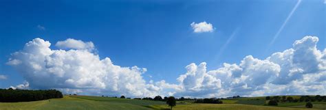 Royalty Free Photo Landscape Nature Sky Clouds Panorama Meadow