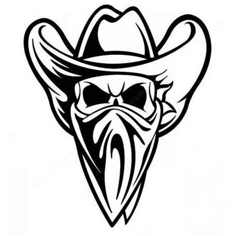 Cowboy Skull Bandana