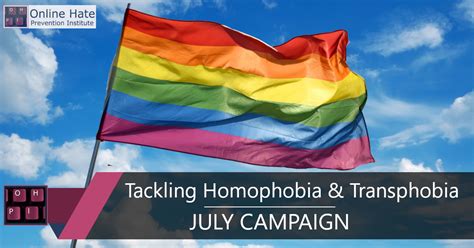Campaign To Tackle Homophobia And Transphobia Online Hate Prevention