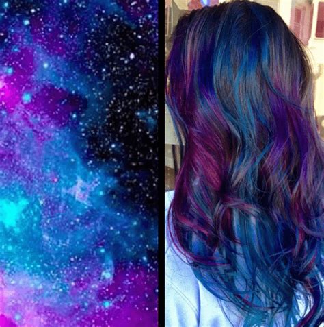 Galaxy Hair Is The Latest Instagram Trend That Has Us Double Tapping