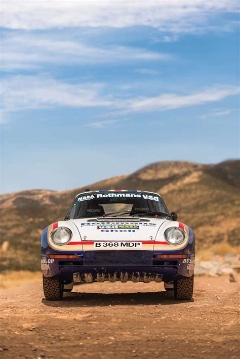 Paris Dakar Porsche 959 Group B Rally Car Rally Car Rally Car Racing Paris Dakar Rally