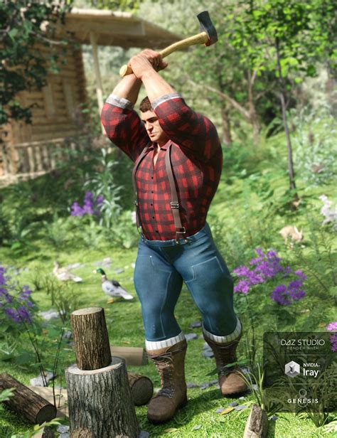 Lumberjack Outfit For Genesis 8 Male S Daz 3d