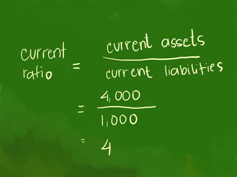 How To Calculate Current Ratio 7 Steps With Pictures Wikihow