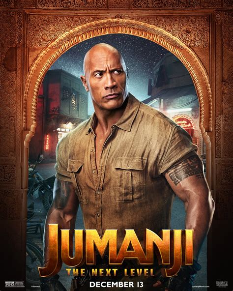 Jumanji The Next Level Character Posters Send The Game Avatars To