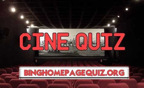 It can contain an element of competition when participants play against each other to get the highest. Bing Cine Quiz | Bing Homepage Quiz