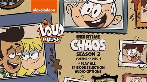 Opening To The Loud House Relative Chaos Season 2 Volume 1 Disc 1