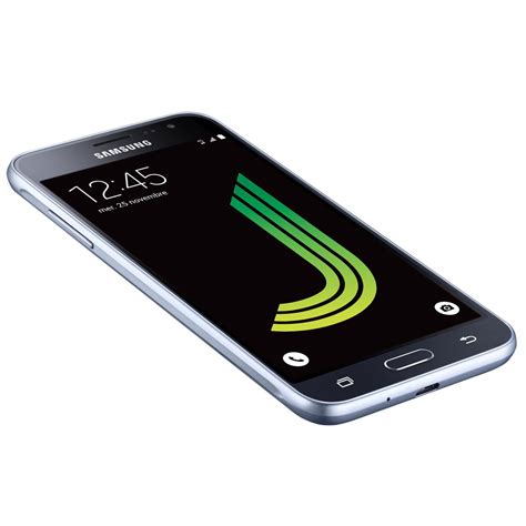 Samsung Galaxy J3 Sm J320f Double Sim 4g 8go Noir Pas Cher Achat
