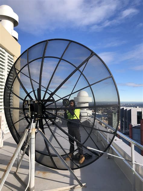 International Satellite Tv 3m C Band Dish Installation Nu Life Tv