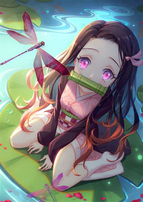 Nezuko~ By Fs アニメの天使 可愛い キャラクター イラスト イラスト