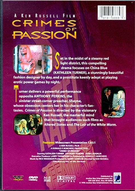 Crimes Of Passion Dvd 1984 Dvd Empire