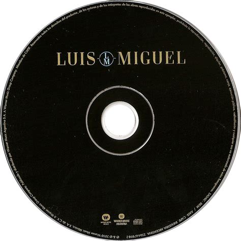 Carátula Cd De Luis Miguel Luis Miguel Portada