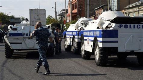 Armenian Police Detain Over 160 People