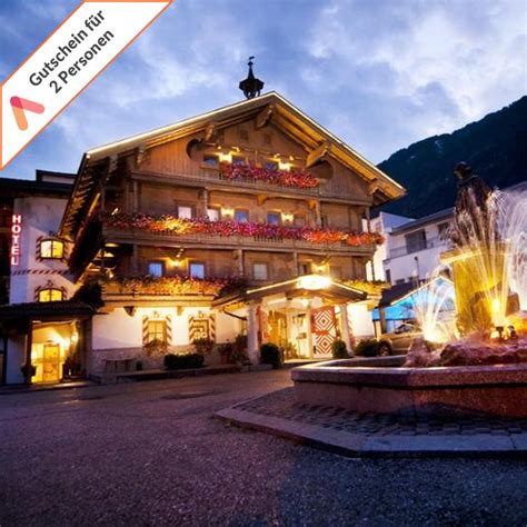 Wellness Reise Mayrhofen Zillertal Hotel Gutschein Personen Hp Bis Tage Ebay
