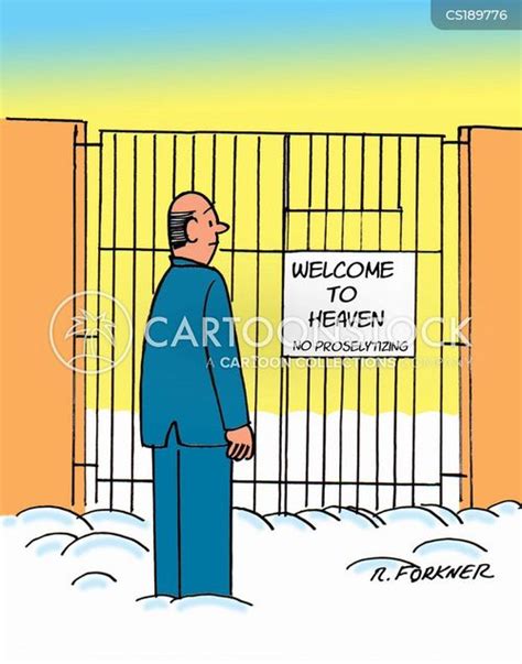 Heavens Gate Cartoons And Comics Funny Pictures From Cartoonstock