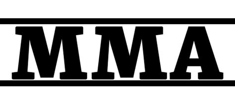 Mma Logo Png Transparent Image Download Size 512x230px