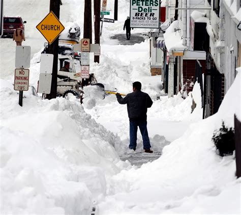 Photos Northeast Digs Out After Powerful Snowstorm