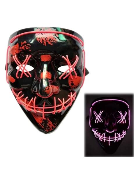 Lets Purge Full Face Led Mask Rave Wonderland