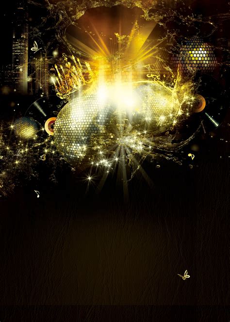 Free Glare Light Golden Background Images Music Posters Photo