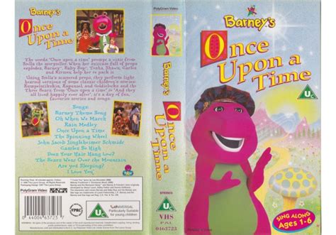 Barneys Once Upon A Time 1997 On Polygram Video United Kingdom Vhs