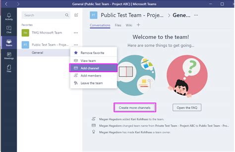Microsoft Teams Create And Manage Channels The Marks Group Small