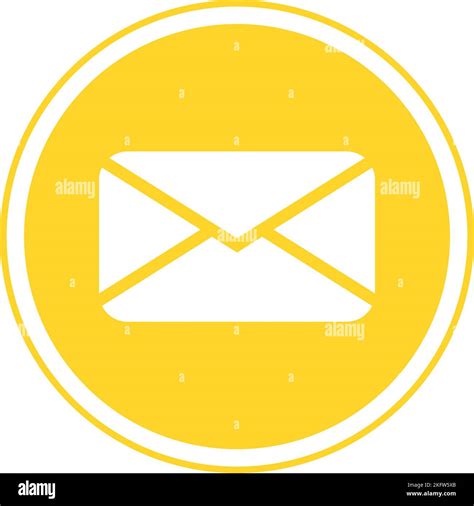 Email Icon Email Button Message Icon Stock Vector Image And Art Alamy