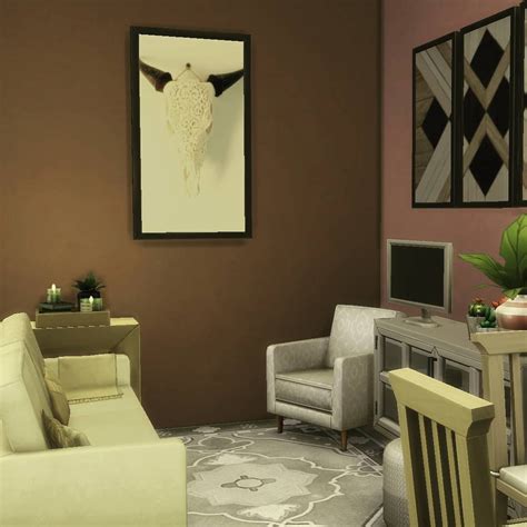 Ts4 Boho Chic Appartment Rthesims