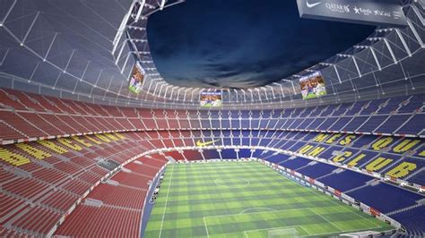 Stadium, arena & sports venue in barcelona, spain. FC barcelona set to develop camp nou soccer stadium