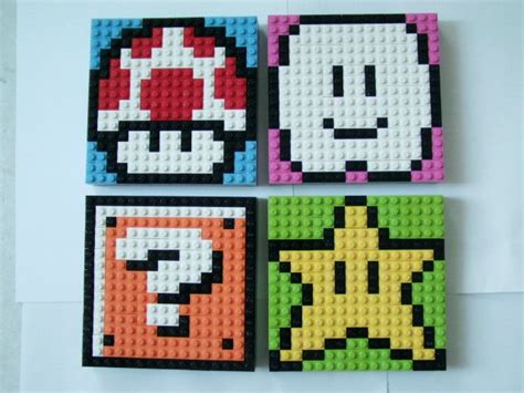 Lego Mario Sprite Mosaics 4 Steps With Pictures Instructables