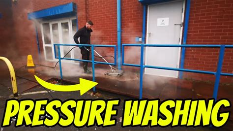 Pressure Washing Specialists In Manchester Youtube