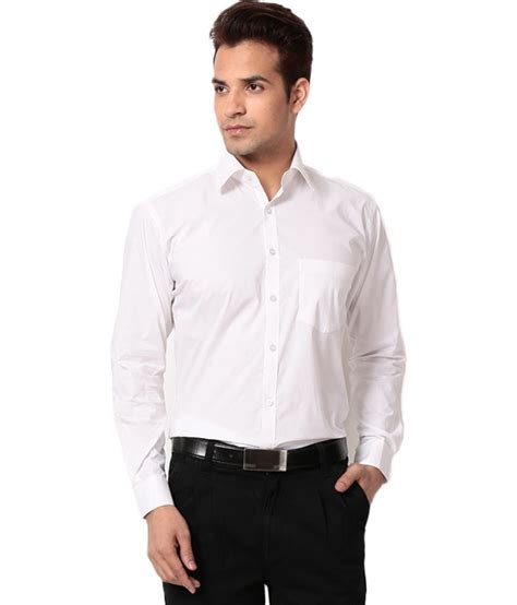 Unique For Men Multicolour Cotton Blend Formal Shirt Combo Of 2 Buy