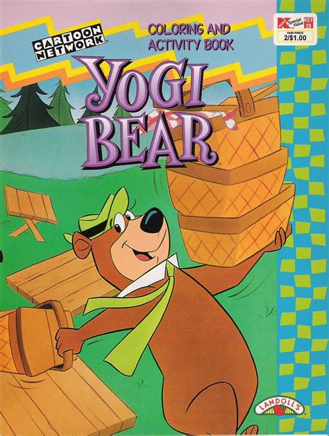 Hanna Barbera Yogi Bear Coloring Book 1997 Kerry Flickr