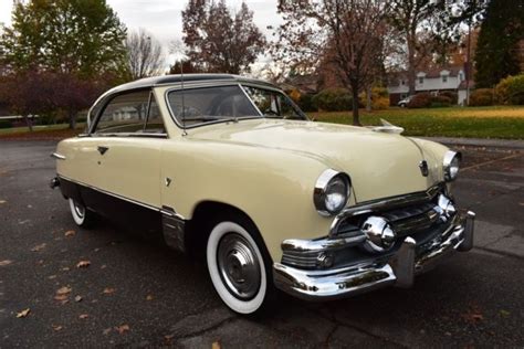 Gorgeous 1951 Ford Custom Victoria Hardtop For Sale Photos Technical