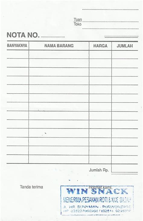 Design notations, design notebook, design notes, design notepad, design notes aqw, design note cards, design note cards online, design notebook template source: berlatih mandiri: Nota / Kwitansi / Tanda Terima Warung ...