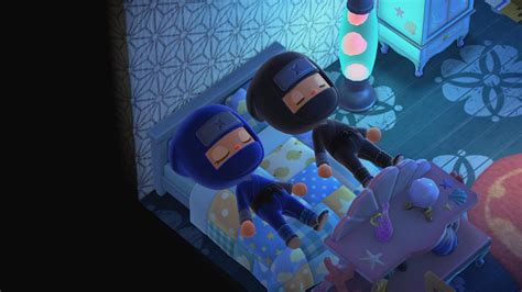 Two Ninjas Peacefully Sleeping Together I Am The Blue Ninja And My