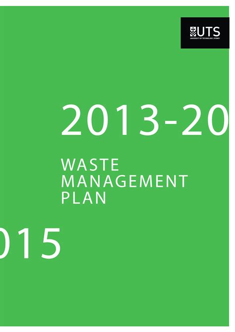 Action Plan About Waste Management