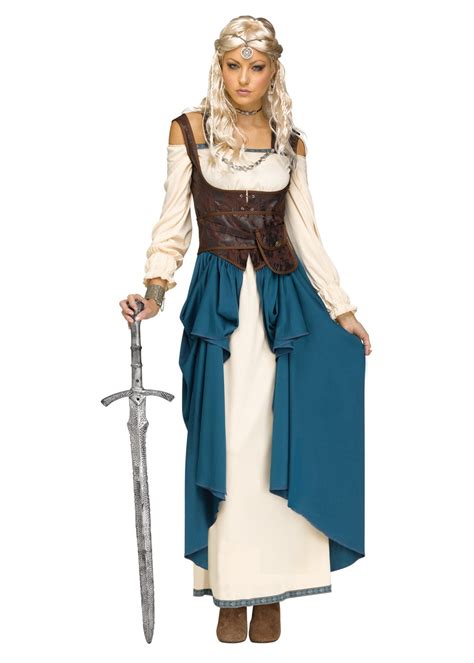 Viking Queen Women Costume Historical Costumes