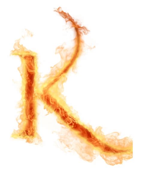 K Alphabet Png Fire Letters Az Png Clip Art Library