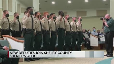 16 New Deputies Join The Shelby County Sheriffs Office Youtube