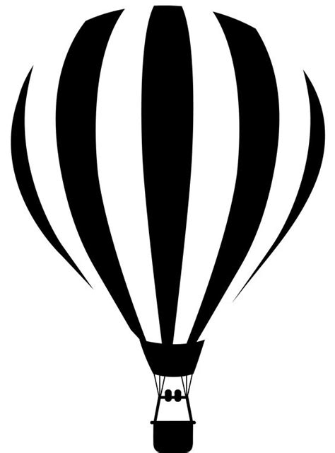 Red, and pink cartoon balloons with decorative dots. Balloon Stencil - ClipArt Best