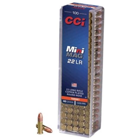 Cci Target Mini Mag 22 Lr Ammunition River Sportsman