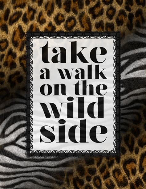 Erika Bjork Illustration Take A Walk On The Wild Side