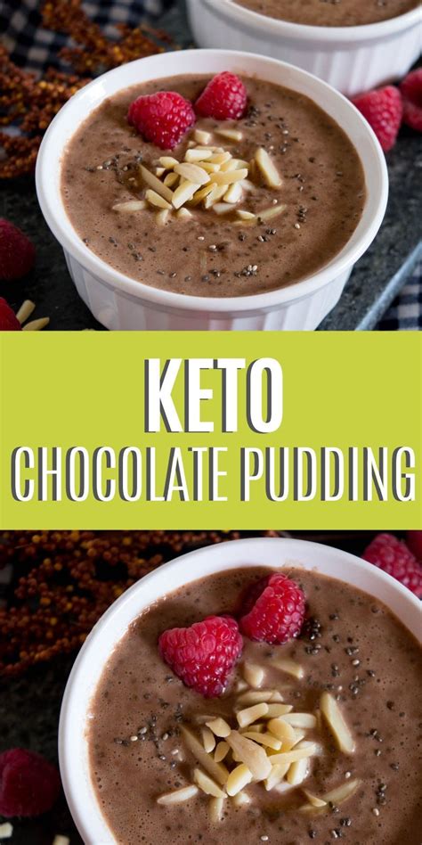 Chia seeds are also a great source of fiber, which makes them great for anyone on a keto diet. Keto Chocolate Pudding with Chia Seeds | Recipe | Chocolate chia seed pudding, Keto chia seed ...
