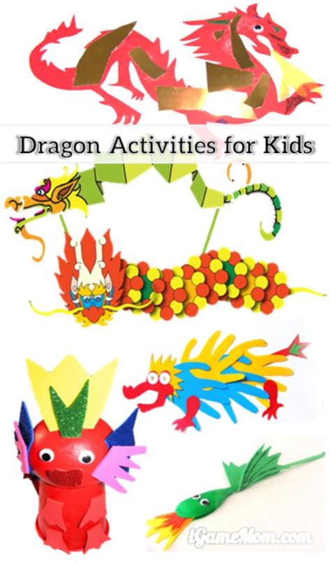 Dragon Themed Learning Activities For Kids