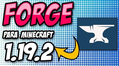 Cómo instalar FORGE para Minecraft 1 19 2 Cómo descargar Forge YouTube