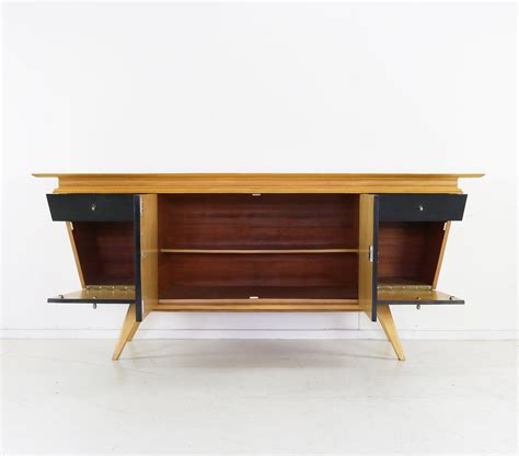 stunning fifties dutch design two tone sideboard for dirks van oers