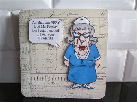 Get Well Soon Card Old Men Humour Stamp From