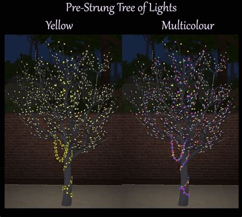 Pre Strung Tree Of Lights Multicolour Recolours By